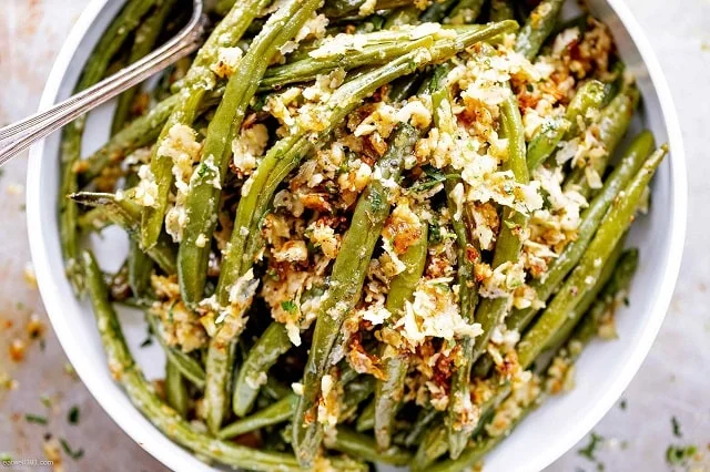 Garlic Parmesan Green Beans