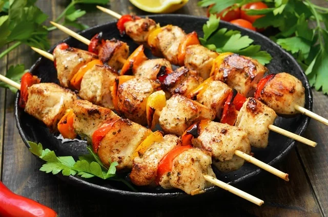 Grilled Keto Chicken Skewers