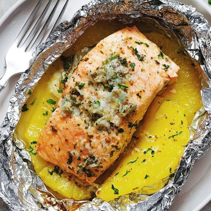 Lemon Garlic Butter Salmon