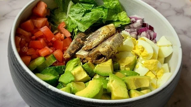 Sardine and Avocado Salad